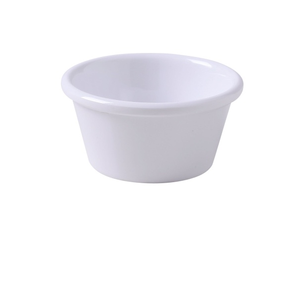 NC-539 Accessories (Melamine) 3 3/4" X 1 3/4"H Smooth Ramekin 6 oz