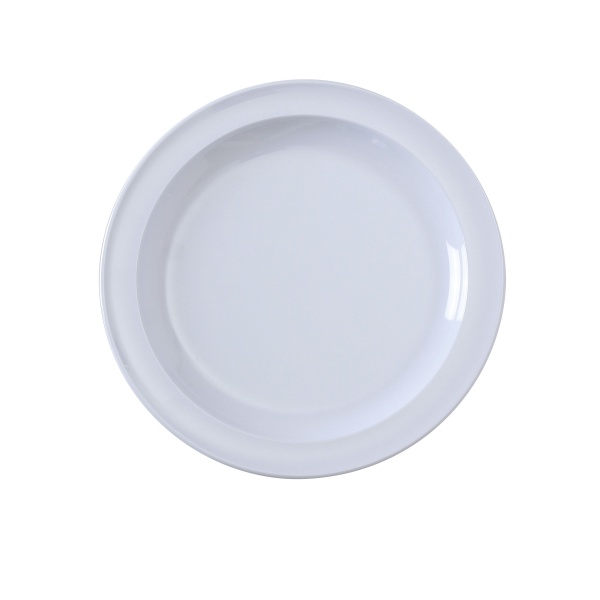 NS-105W Nessico 5 1/2" Round Plate White