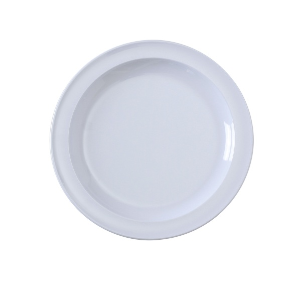 NS-106W Nessico 6 1/2" Round Plate White