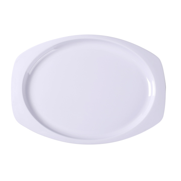 NS-211W Nessico 11 1/2" X 7 1/2" Rectangular Platter White