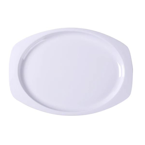 NS-215W Nessico 15" X 10 1/2" Rectangular Platter White