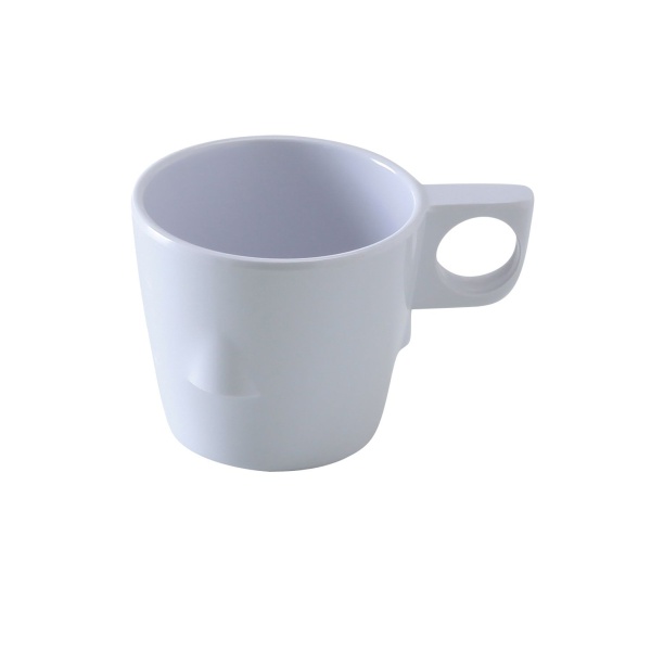 NS-9011W Nessico 3" X 2 3/4"H Bulbous Cup 8 oz