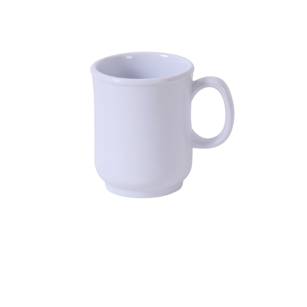 NS-901W Nessico 3"X 3 5/8"H Bulbous Mug 8 oz White