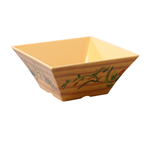 OL-4106 Olive 6" X 3"H Square Bowl  26 oz