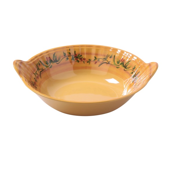 OL-513 Olive 13 1/2" X 3 1/4" Bowl With Handle 3 Qt