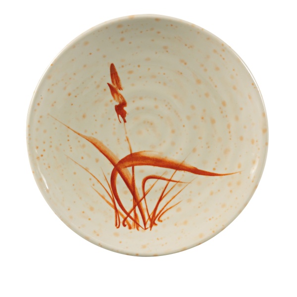 OR-1712 Orchis 12" Round Plate Gold Orchis