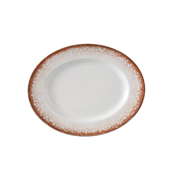 Porto 10" X 7 7/8" X 1" Oval Plate