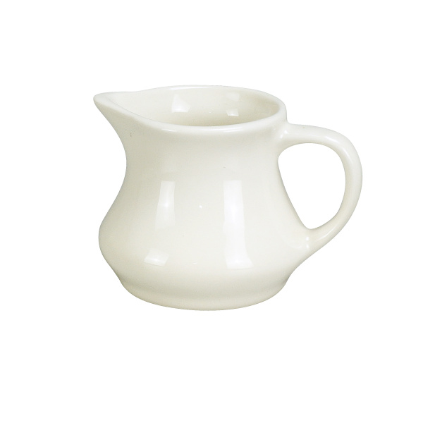 RE-4-CM Recovery 2 1/2" X 3 1/4" Creamer 4 oz American White