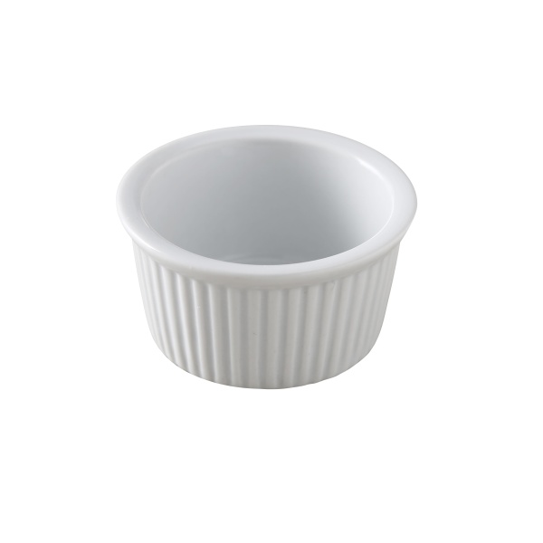 RK-234 Accessories 3" X 1 1/4"H Ramekin Fluted 3.5 oz