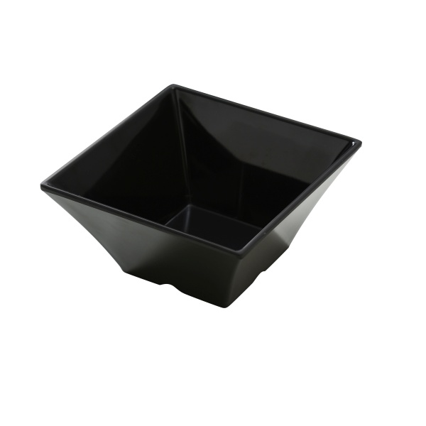 RM-4106BK Rome 6" X 3"H Square Bowl 26 oz