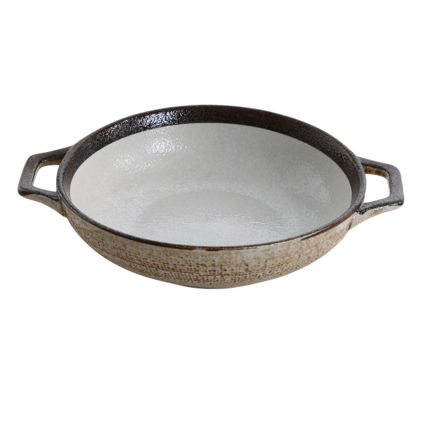 RO-512 Rockeye 11 1/2" X 8 3/4" X 2 1/4" Bowl With Handle 16 oz