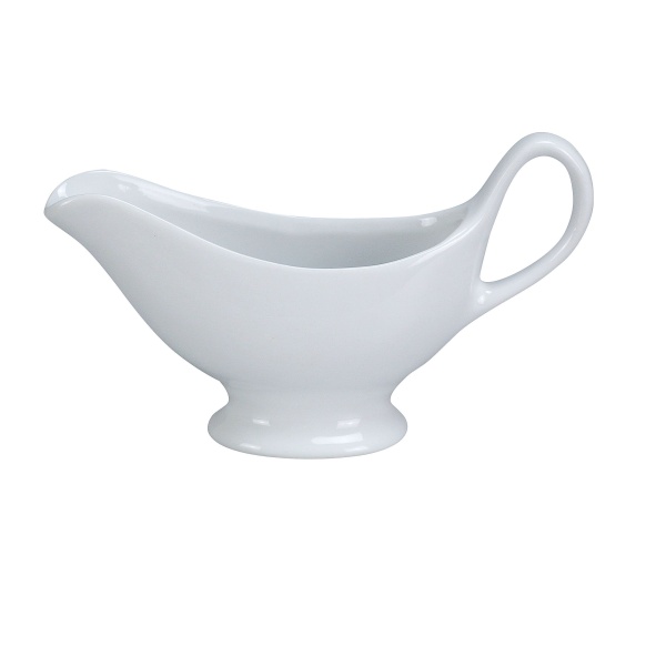 SB-3 Accessories 7" X 2" X 2 1/4" Sauce Boat 3.5 oz