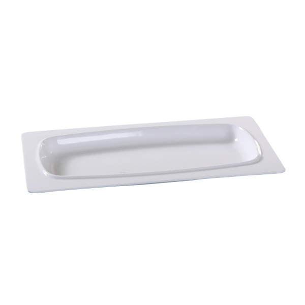 VE-413 Venice 12 7/8" X 6 7/8" Deep Rectangular Plate