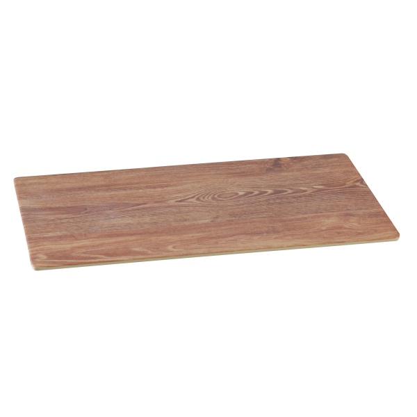 WD-210 Wooden Tray 10 1/2" X 6 1/4" Rectangular Tray