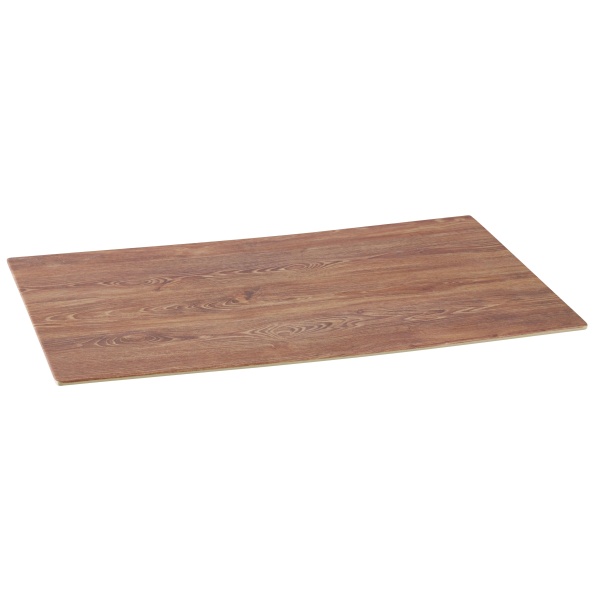 WD-212 Wooden Tray 12 1/2" X 7"  Rectangular Tray