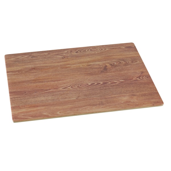 WD-213 Wooden Tray 12 1/2" X 10" Rectangular Tray