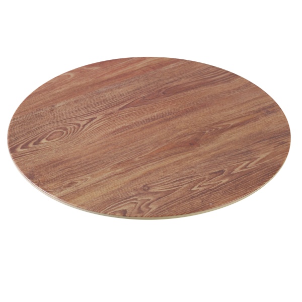 WD-312 Wooden Tray 12" Round Tray